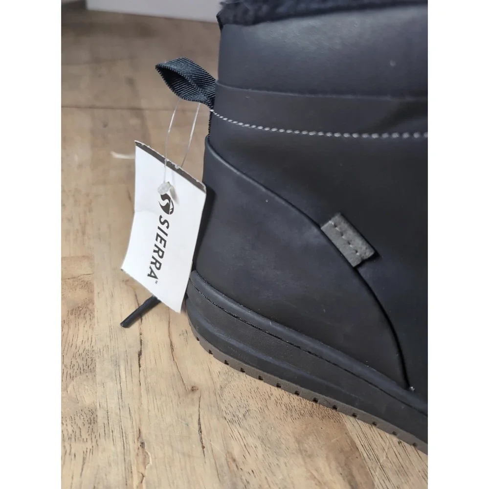 B-52 by Bullboxer Chukka Boots Men's Black Topper Lined Casual Boots Size 11 New